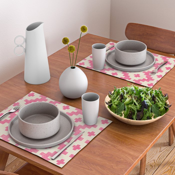 Taos - pink Placemat Gallery Image 2