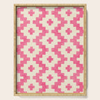 Taos - pink Serving Tray Gallery Image 1