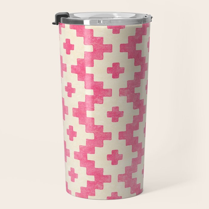Taos - pink Travel Mug Gallery Image 3