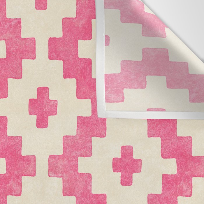 Taos - pink Wall Tapestry Gallery Image 3