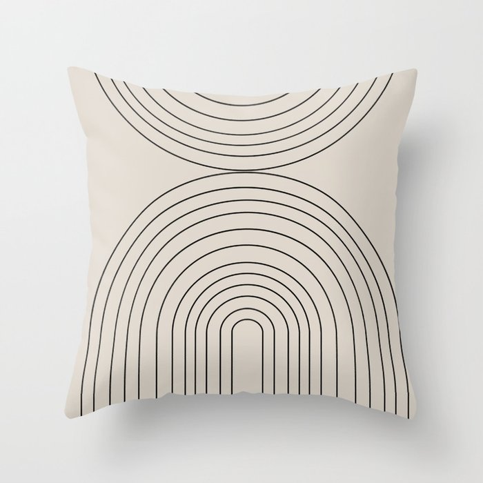 Arch II Throw Pillow Gallery Image 1