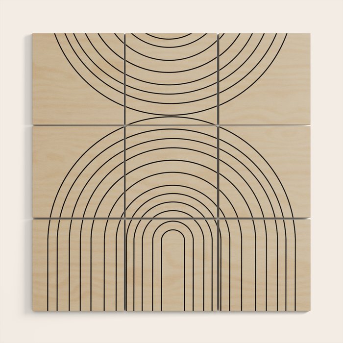 Arch II Wood Wall Art Gallery Image 1