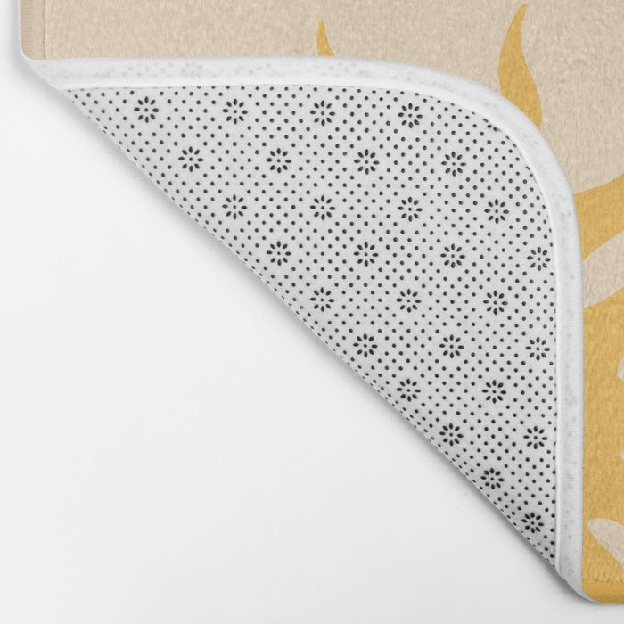 Minimal geometric abstraction Rainbow, Flower, Sun and Moon 2 Bath Mat Gallery Image 2