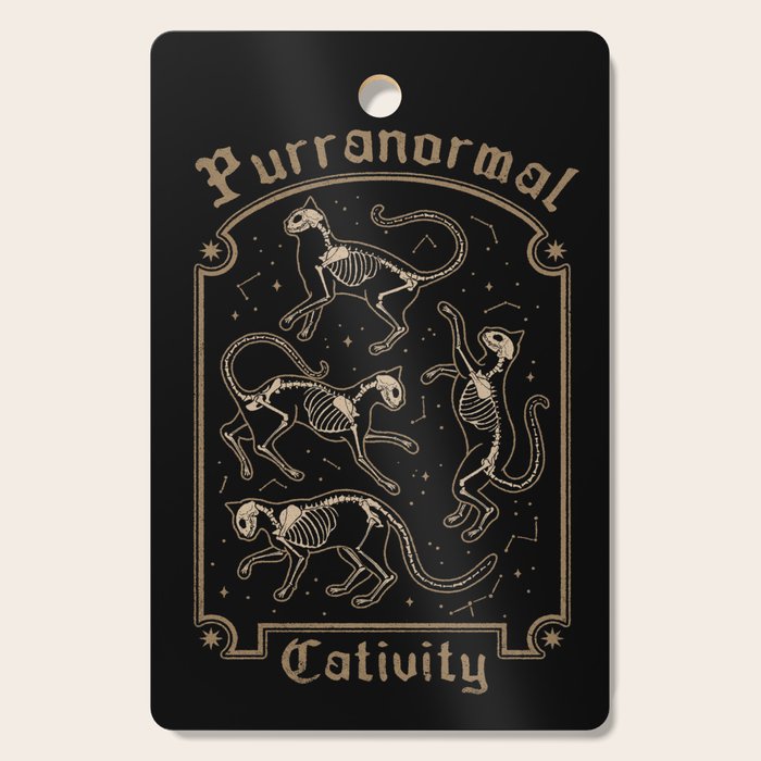Purranormal Cativity Cutting Board Gallery Image 1