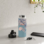San diego vintage city map Water Bottle Gallery Image 4