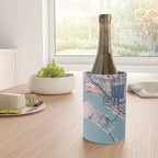 San diego vintage city map Wine Chiller Gallery Image 4