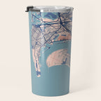 San diego vintage city map Travel Mug Gallery Image 3