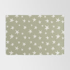 Stars Sage Green Rug Gallery Image 2