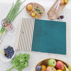 Dark Teal Minimalist Design Artwork Cutting Board Gallery Image 2
