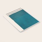Dark Teal Minimalist Design Artwork Notebook Gallery Image 3