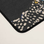 Boho modern black cheetah  Desk Mat Gallery Image 4