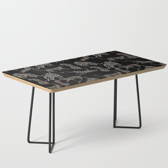 Boho modern black cheetah  Coffee Table Gallery Image 1