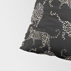 Boho modern black cheetah  Pillow Sham Gallery Image 4