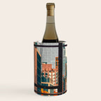 New York City Window #2-Surreal View Collage Wine Chiller Gallery Image 2