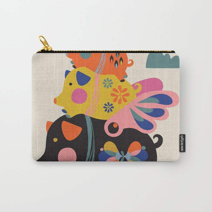 Flying pigs Carry All Pouch Gallery Image 1