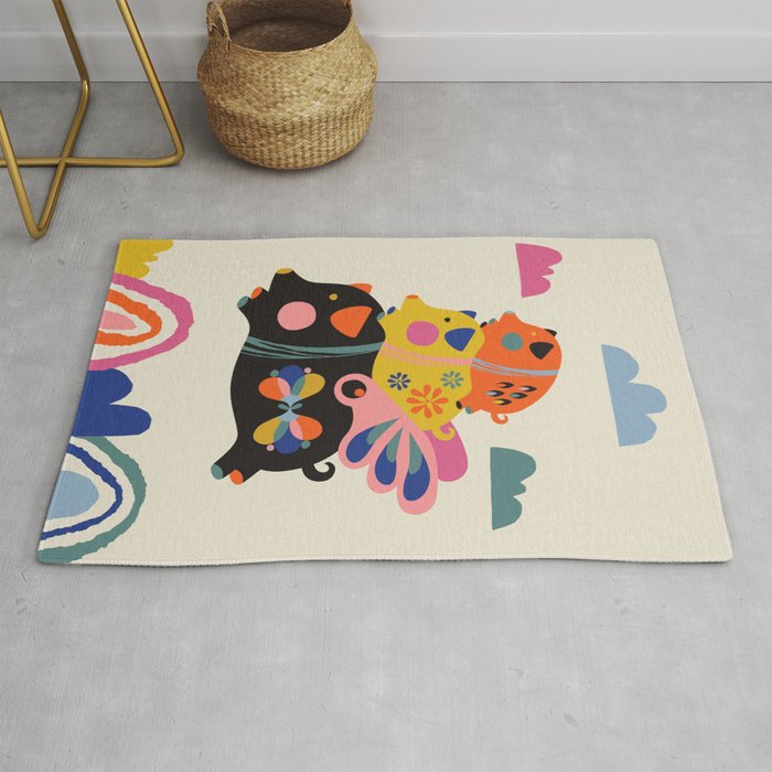 Flying pigs Rug Gallery Image 1