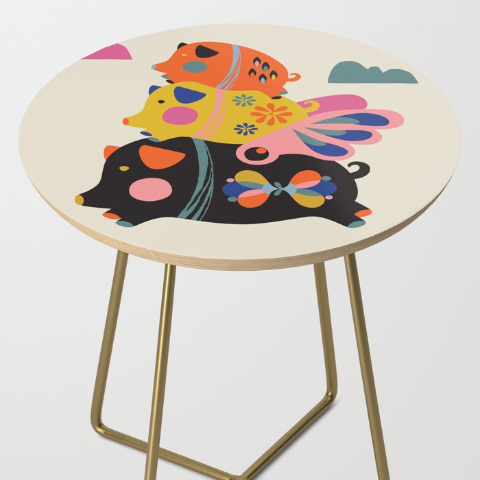 Flying pigs Side Table Gallery Image 2