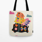 Flying pigs Tote Bag Gallery Image 1