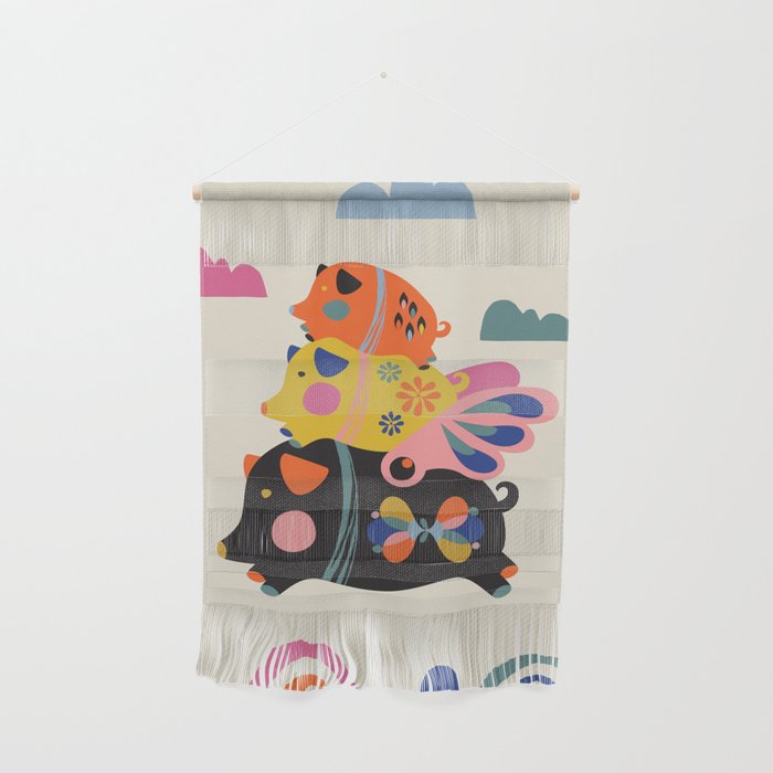 Flying pigs Wall Hanging Gallery Image 1
