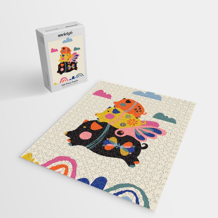 Flying pigs Jigsaw Puzzle Gallery Image 2