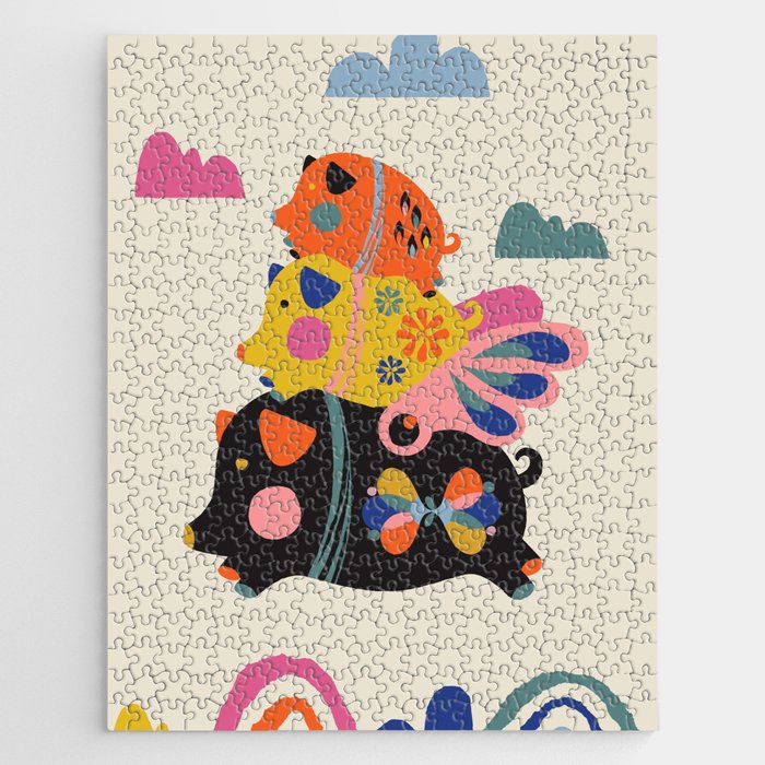 Flying pigs Jigsaw Puzzle Gallery Image 1