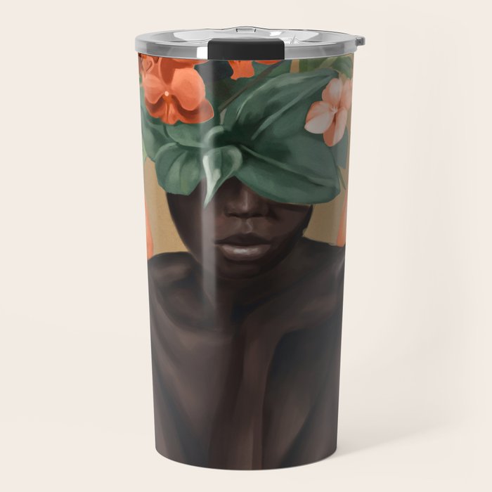 Celestial Bloom 2 Travel Mug Gallery Image 1