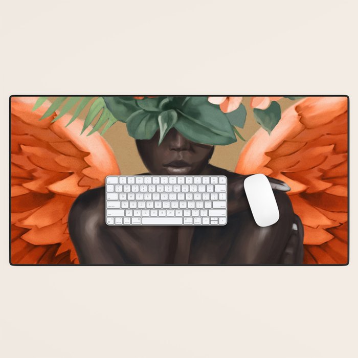 Celestial Bloom 2 Desk Mat Gallery Image 1
