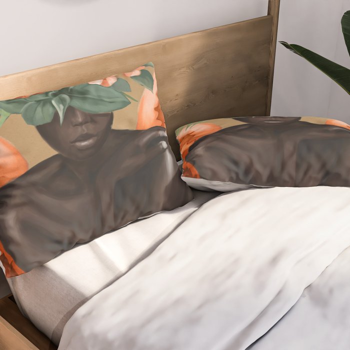 Celestial Bloom 2 Pillow Sham Gallery Image 2