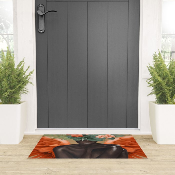 Celestial Bloom 2 Welcome Mat Gallery Image 3