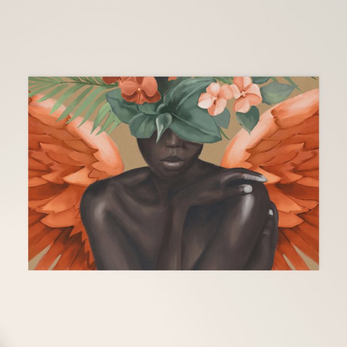 Celestial Bloom 2 Welcome Mat Gallery Image 1