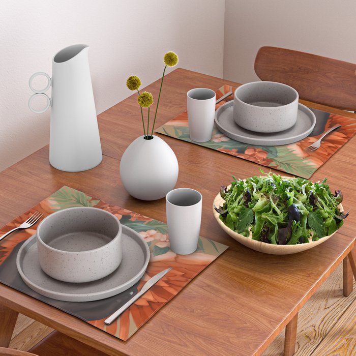 Celestial Bloom 2 Placemat Gallery Image 2