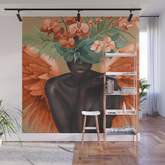 Celestial Bloom 2 Wall Mural Gallery Image 1
