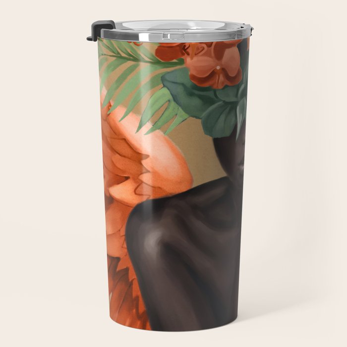 Celestial Bloom 2 Travel Mug Gallery Image 3