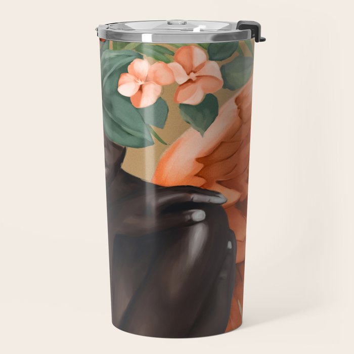 Celestial Bloom 2 Travel Mug Gallery Image 2