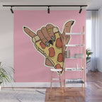 PIZZA SHAKA (DARK) Wall Mural Gallery Image 1
