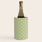 Bows & Ribbons Pattern XXIV Pastel Green Wine Chiller Gallery Image 3