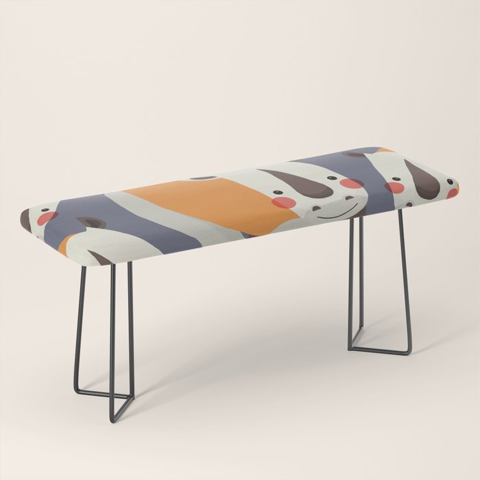 Rhinoceros, Animal Portrait Bench Gallery Image 1