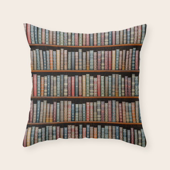 The Library Throw Pillow Gallery Image 6
