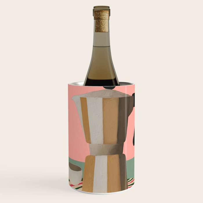Moka Pot Still Life Wine Chiller Gallery Image 1