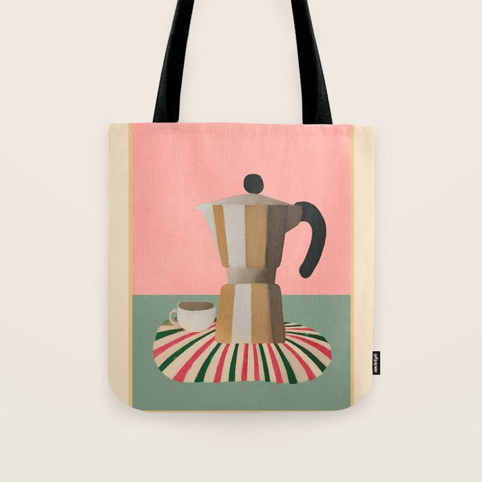 Moka Pot Still Life Tote Bag Gallery Image 1