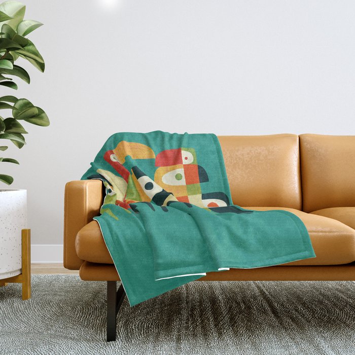 Toucan Throw Blanket Gallery Image 1