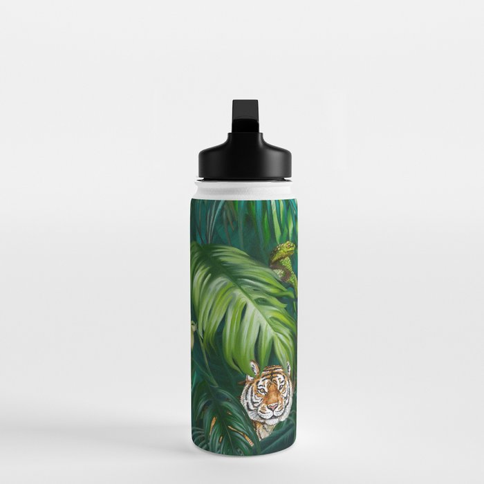 Jungle Tiger Prints Water Bottle Gallery Image 3
