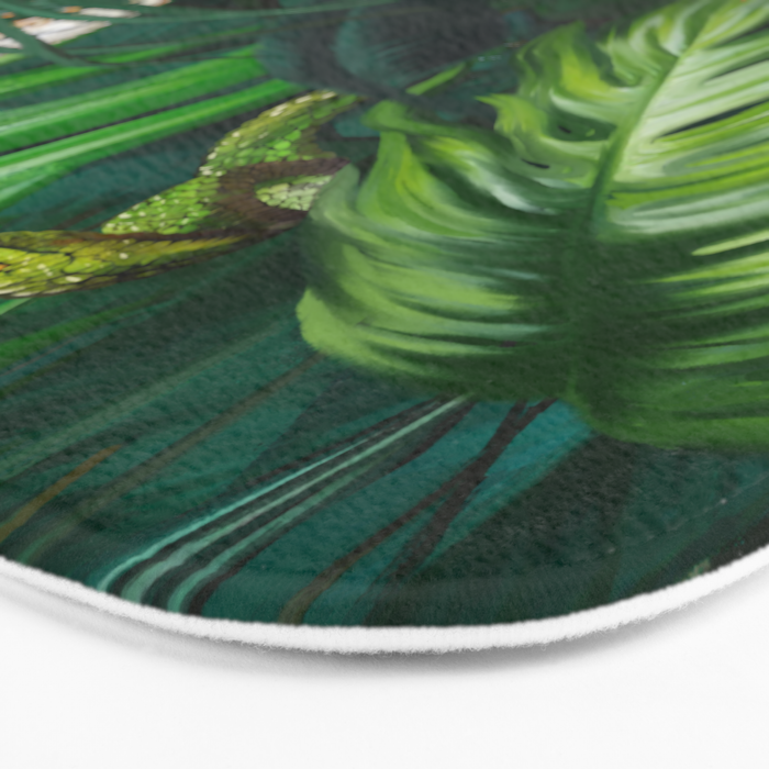 Jungle Tiger Prints Bath Mat Gallery Image 3