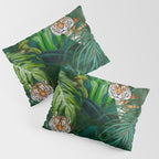 Jungle Tiger Prints Pillow Sham Gallery Image 3