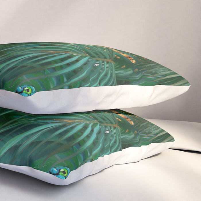 Jungle Tiger Prints Pillow Sham Gallery Image 3