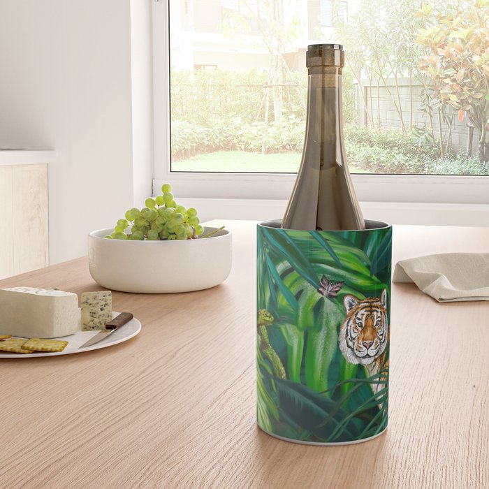 Jungle Tiger Prints Wine Chiller Gallery Image 4