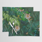 Jungle Tiger Prints Placemat Gallery Image 1