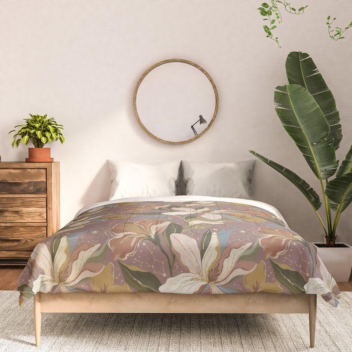 Celestial Iris Garden Comforter Gallery Image 3