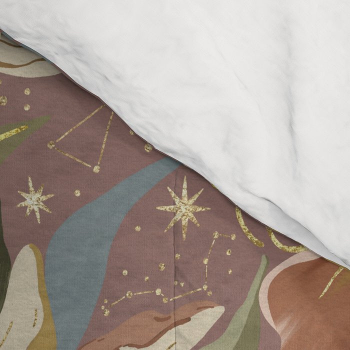 Celestial Iris Garden Comforter Gallery Image 4