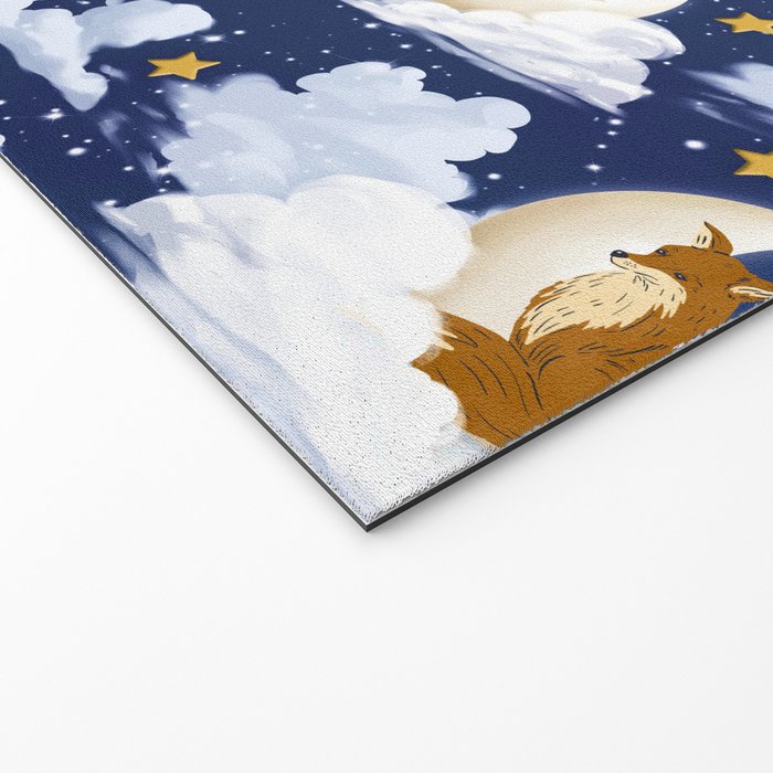 Enchanted Fox Moons Welcome Mat Gallery Image 2